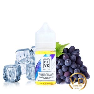 سالت بی ال وی کی انگور یخ BLVK GRAPE ICE SALT PLUS